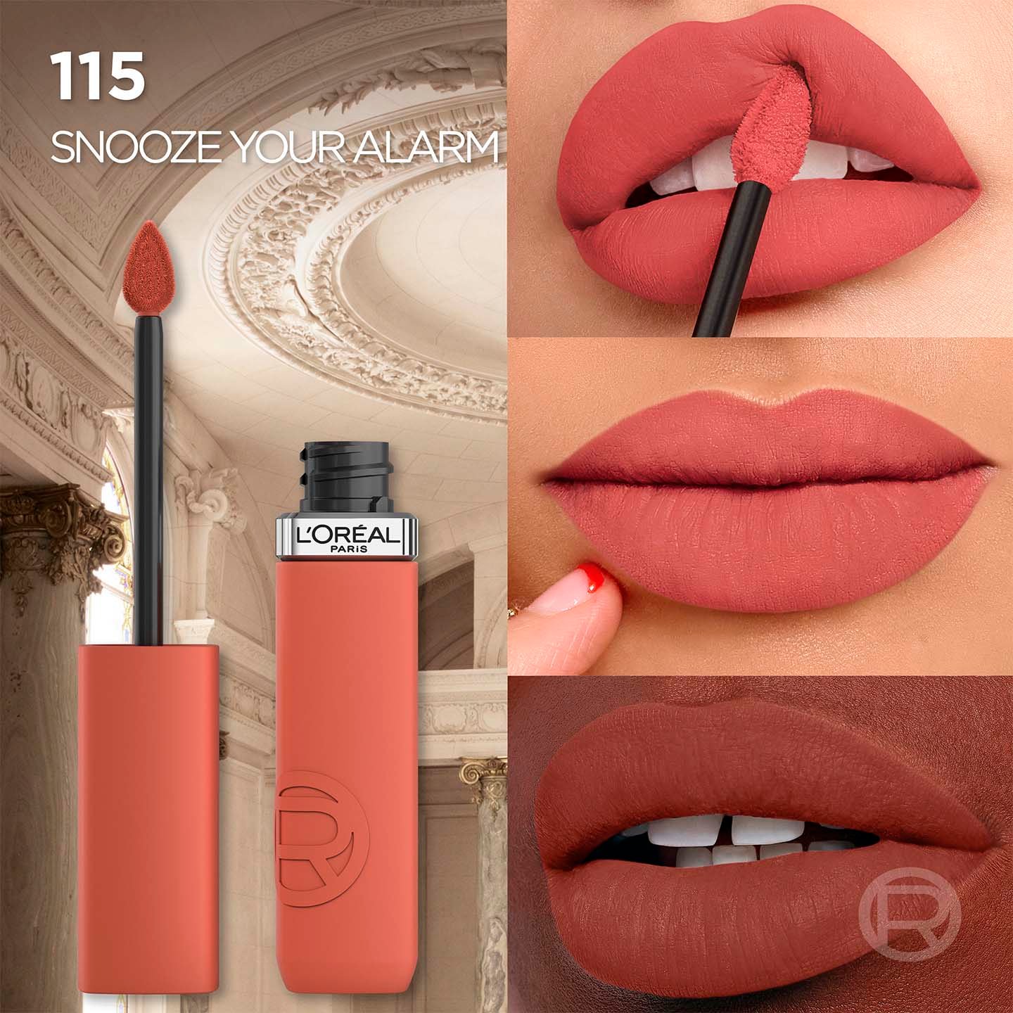 Loreal Paris Le Matte Resistance Labial Liquido Pruebas